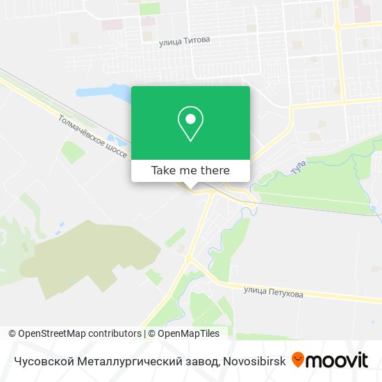 Чусовской Металлургический завод map