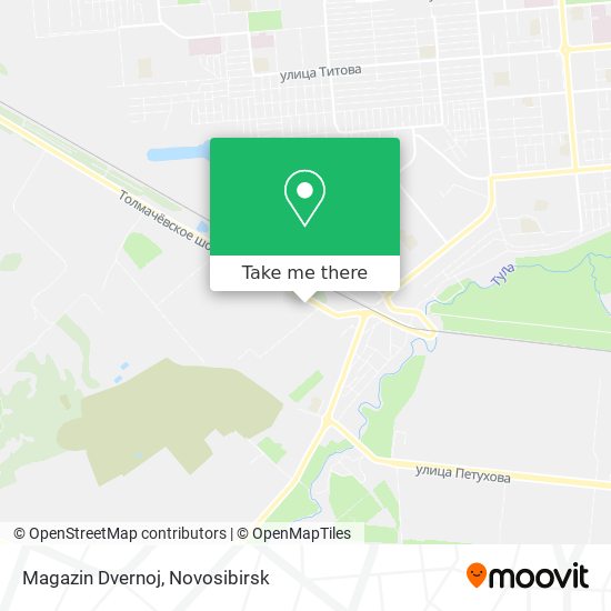 Magazin Dvernoj map