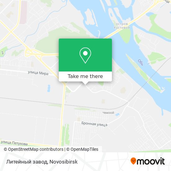 Литейный завод map