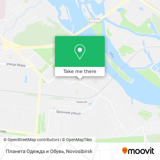 Планета Одежда и Обувь map