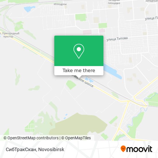 СибТракСкан map