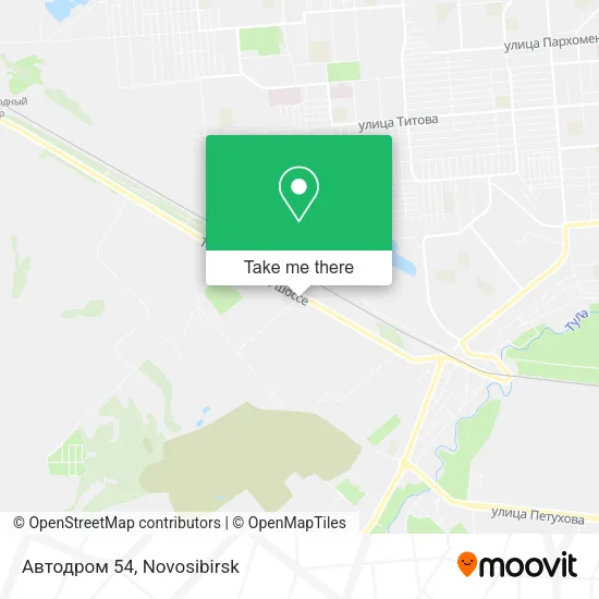 Автодром 54 map