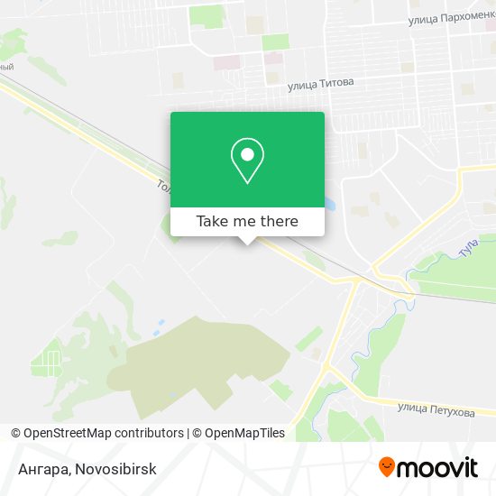 Ангара map