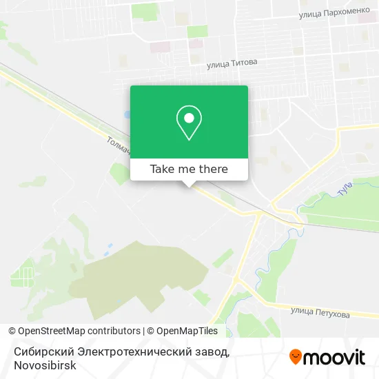 Сибирский Электротехнический завод map