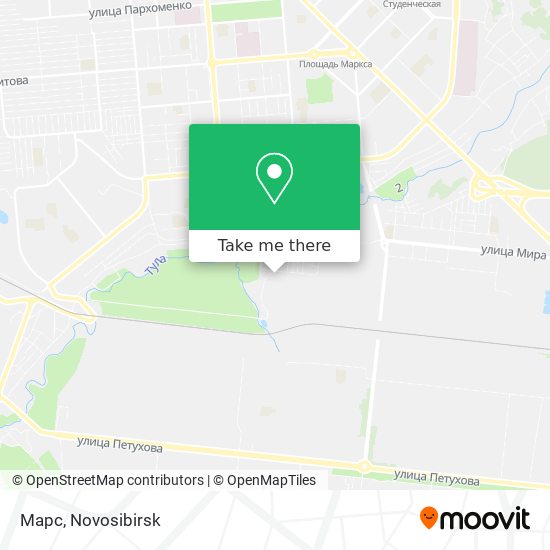 Марс map
