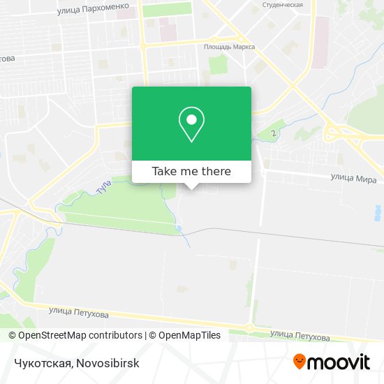 Чукотская map