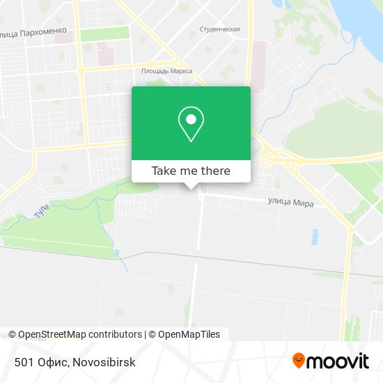 501 Офис map