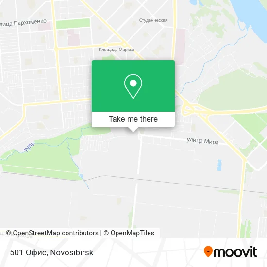 501 Офис map