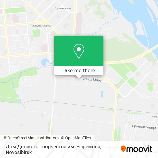 Дом Детского Творчества им. Ефремова map