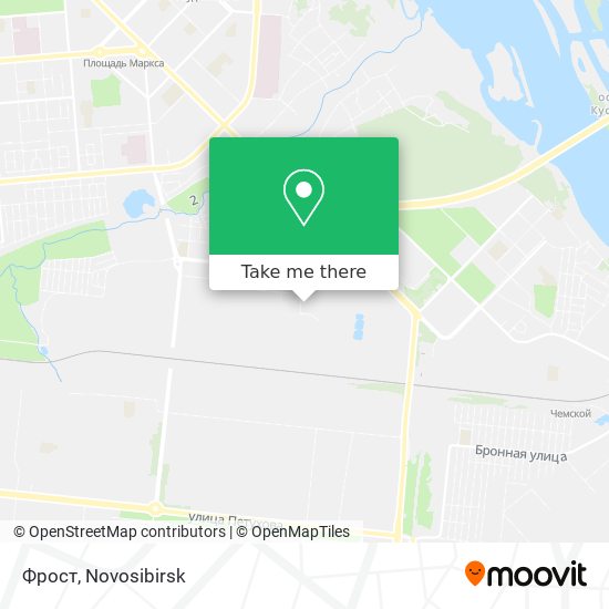 Фрост map