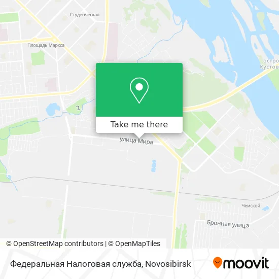 Федеральная Налоговая служба map