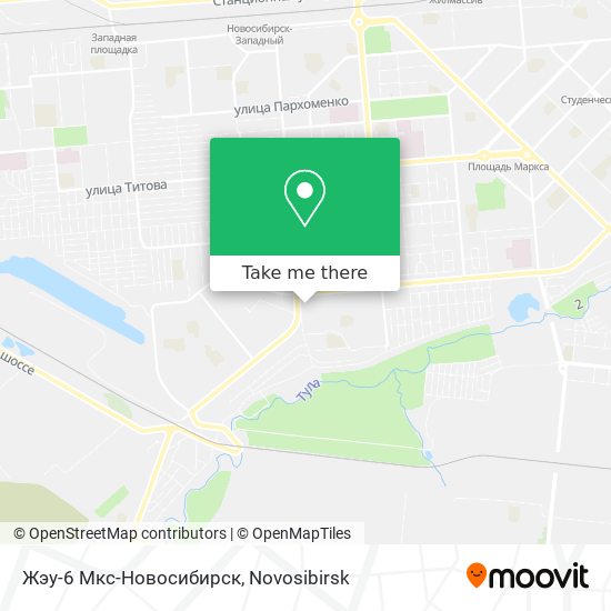 Жэу-6 Мкс-Новосибирск map