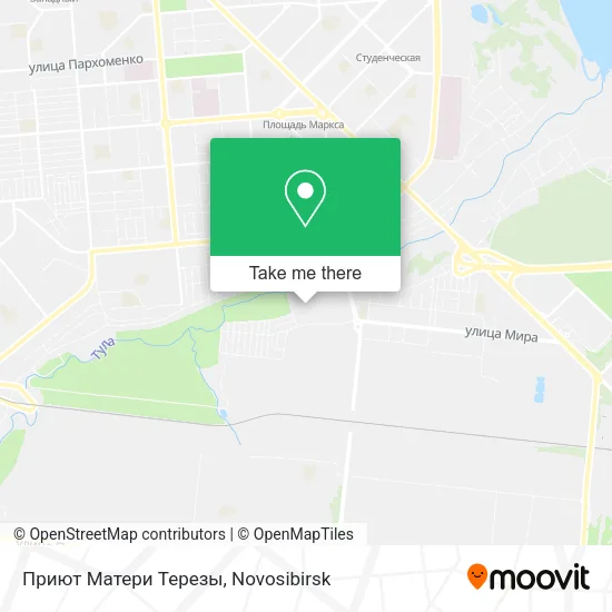 Приют Матери Терезы map