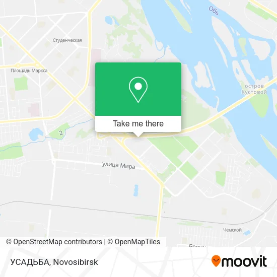 УСАДЬБА map