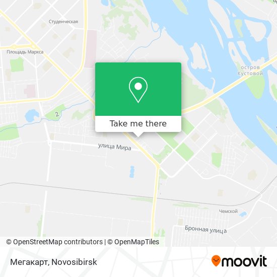 Мегакарт map