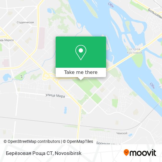Берёзовая Роща СТ map