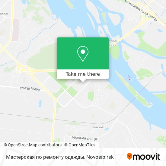 Мастерская по ремонту одежды map