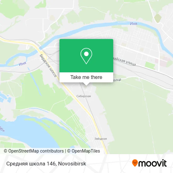 Средняя школа 146 map