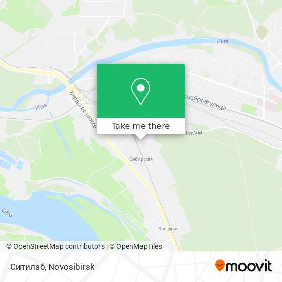 Ситилаб map