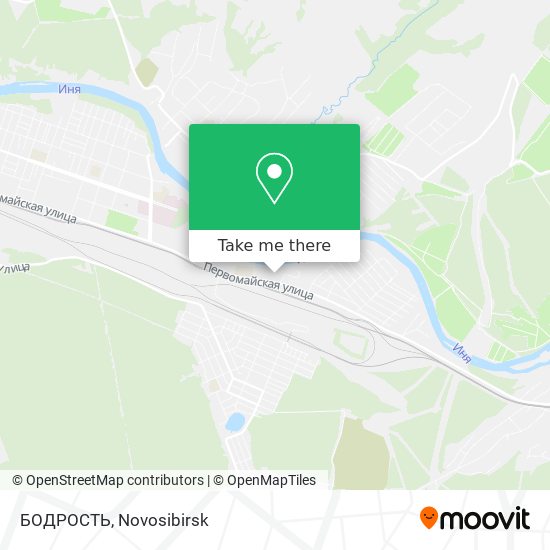 БОДРОСТЬ map