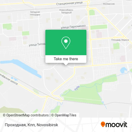 Проходная, Кпп map