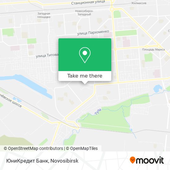 ЮниКредит Банк map