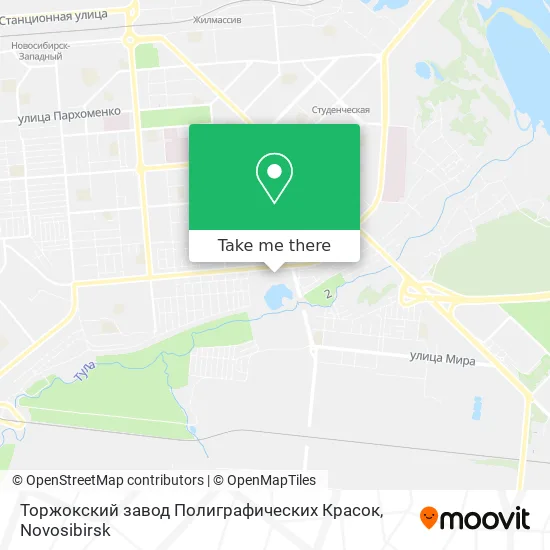 Торжокский завод Полиграфических Красок map