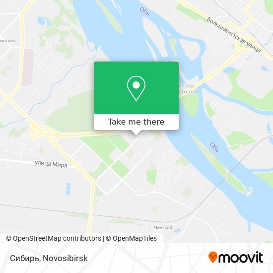 Сибирь map