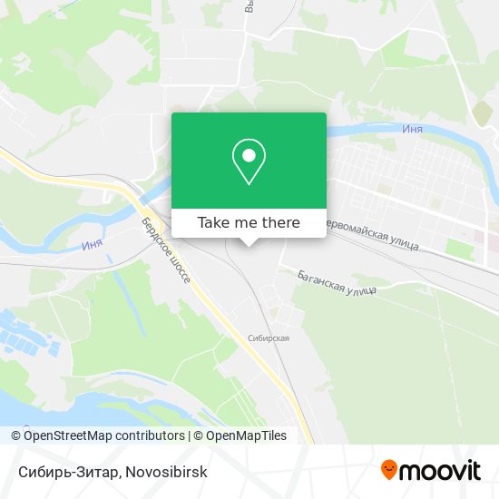 Сибирь-Зитар map