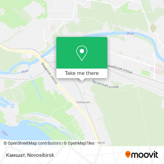 Камшат map