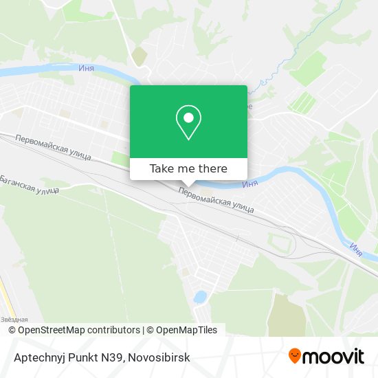 Aptechnyj Punkt N39 map