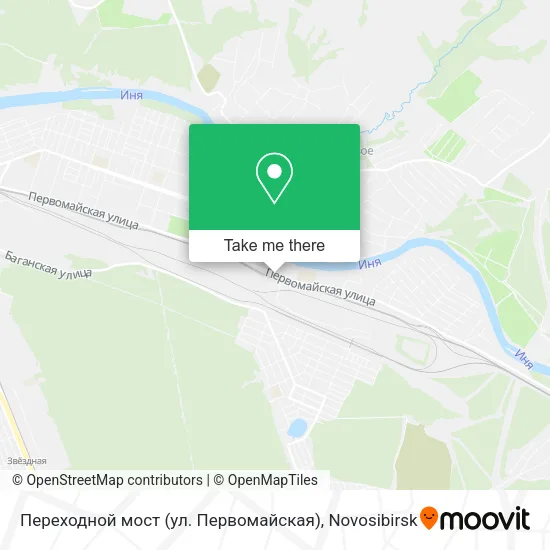 Переходной мост (ул. Первомайская) map