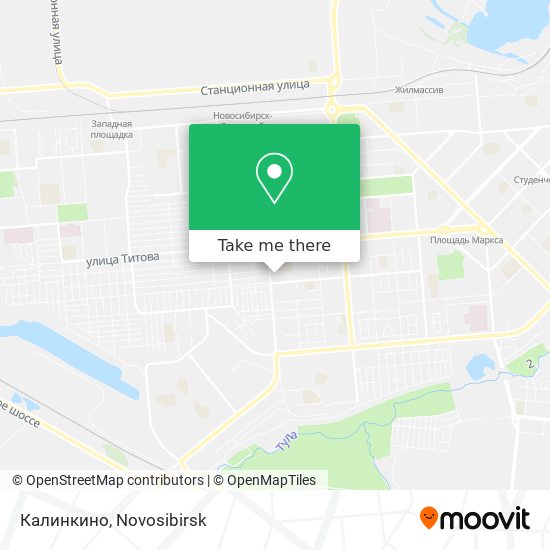 Калинкино map