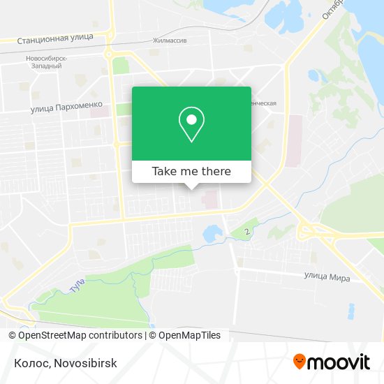 Колос map