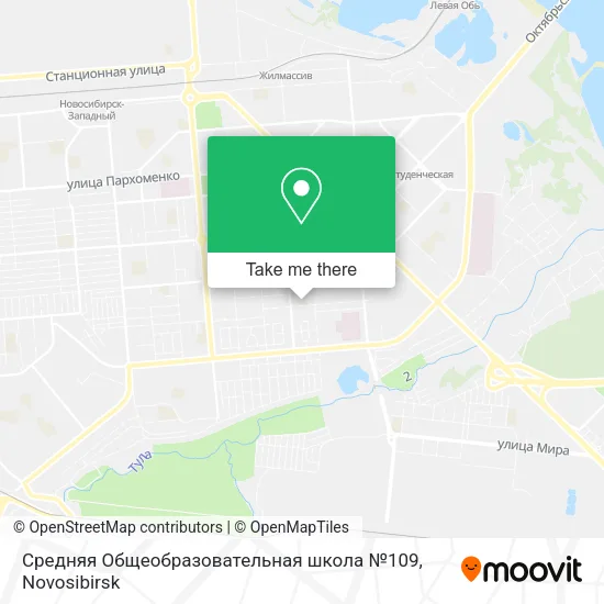 Средняя Общеобразовательная школа №109 map