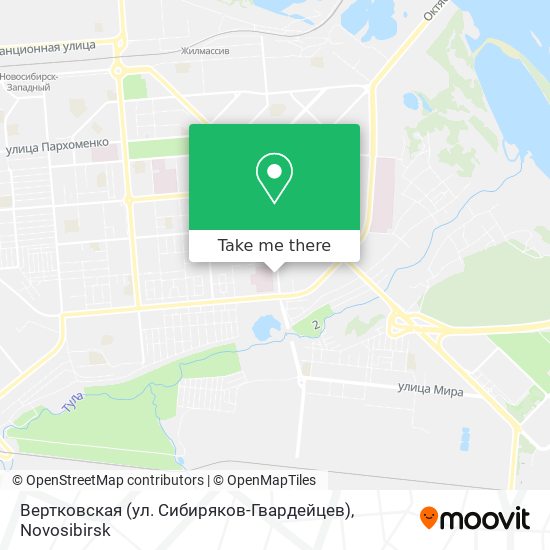 Вертковская (ул. Сибиряков-Гвардейцев) map