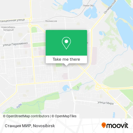 Станция МИР map