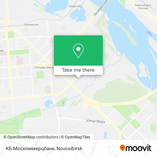 КБ Москоммерцбанк map
