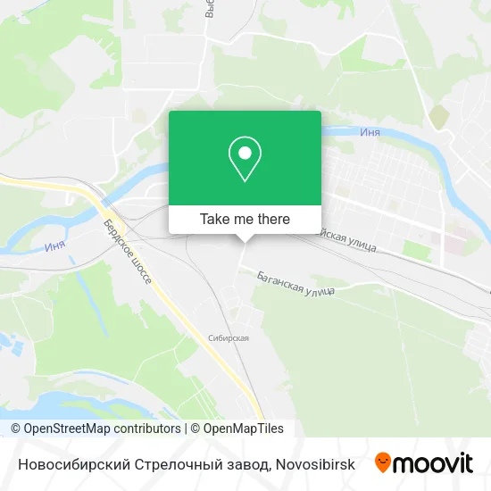 Новосибирский Стрелочный завод map