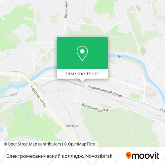 Электромеханический колледж map