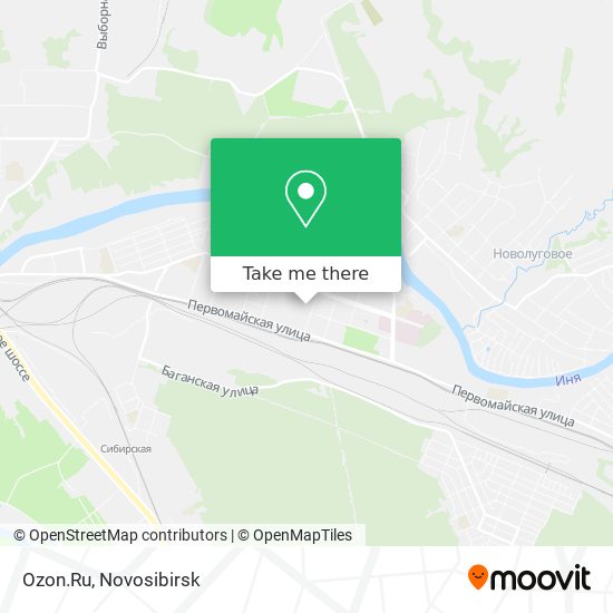 Ozon.Ru map