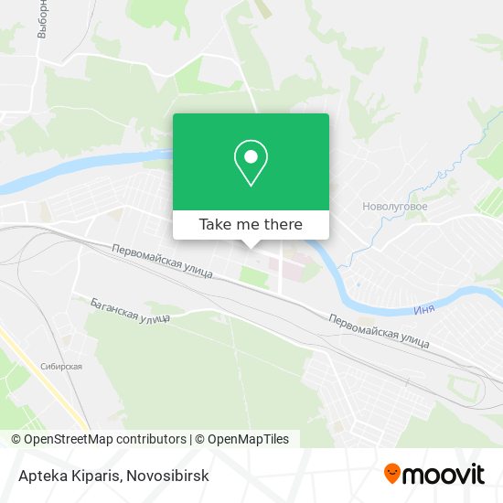 Apteka Kiparis map
