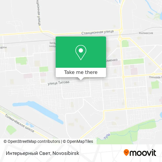 Интерьерный Свет map