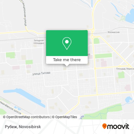 Рубеж map