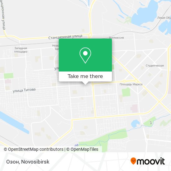 Озон map