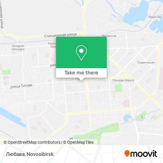 Любава map