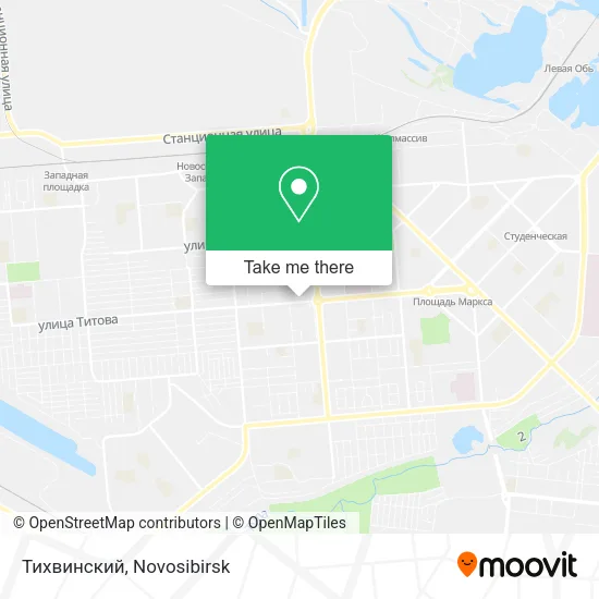 Тихвинский map