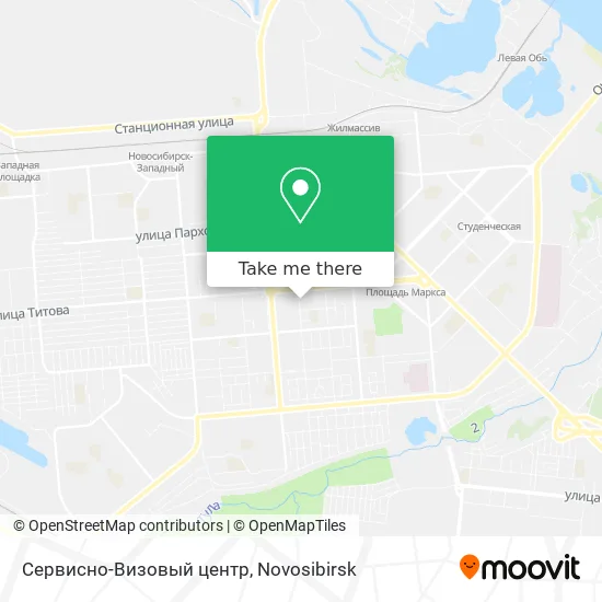 Сервисно-Визовый центр map