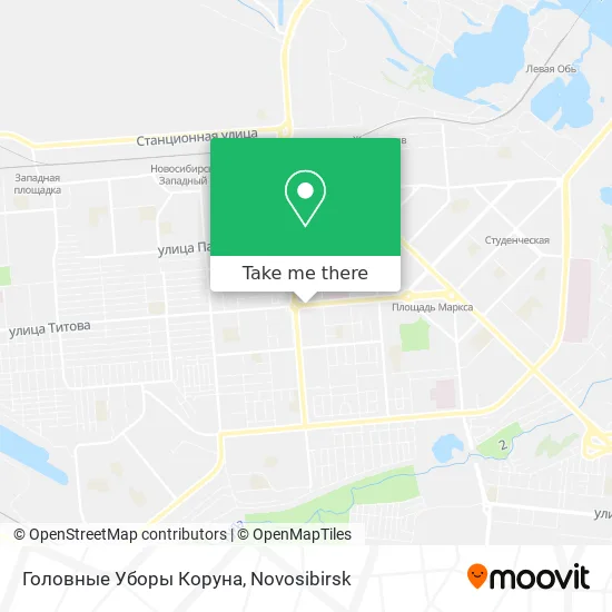 Головные Уборы Коруна map
