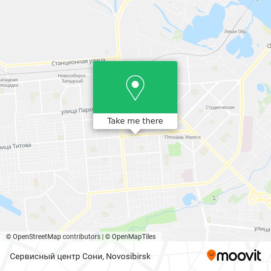 Сервисный центр Сони map